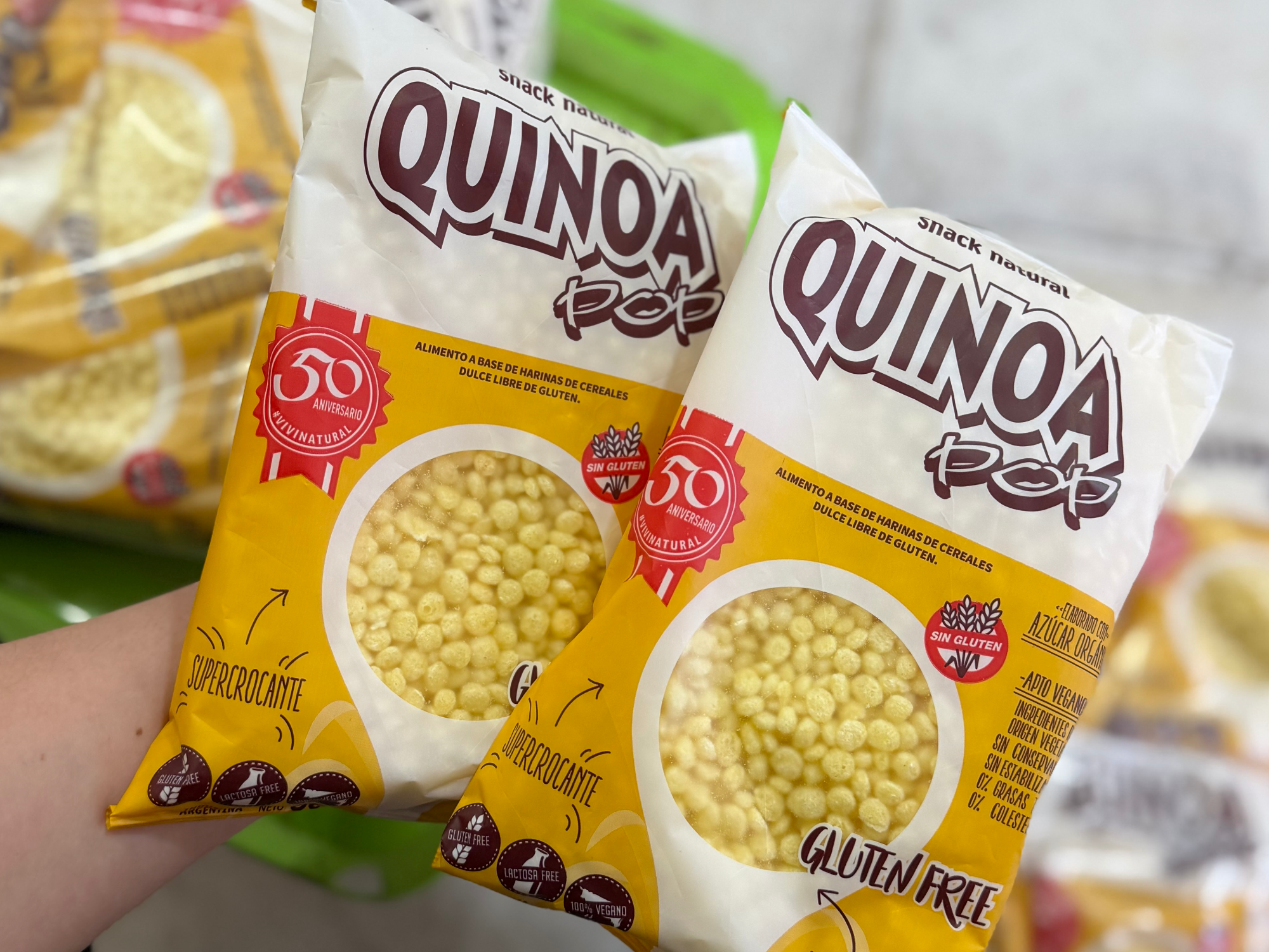 Quinoa pop