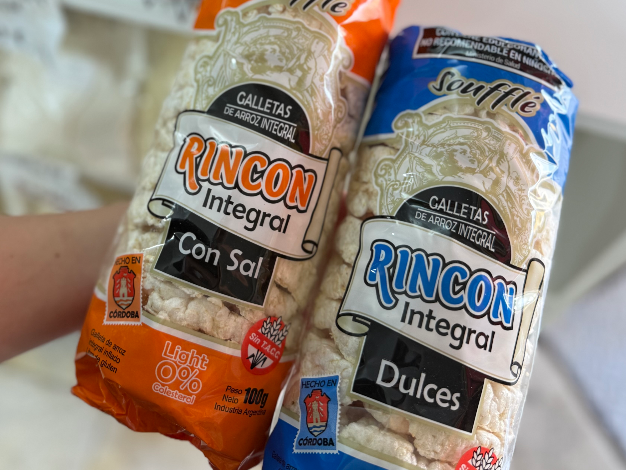 Discos de arroz "Rincon integral"