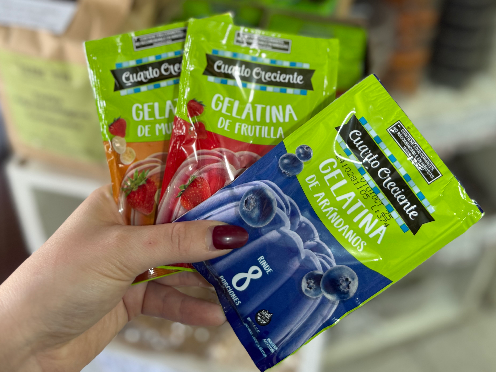 Gelatina sin azúcar