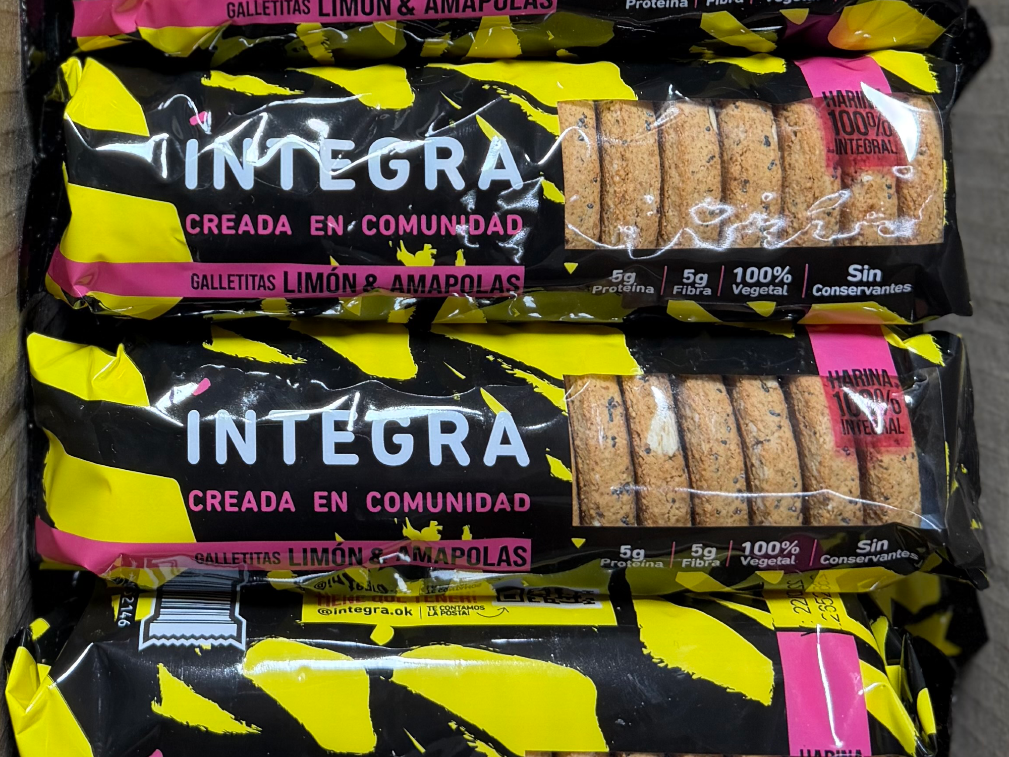 Galletitas Limón y Amapolas