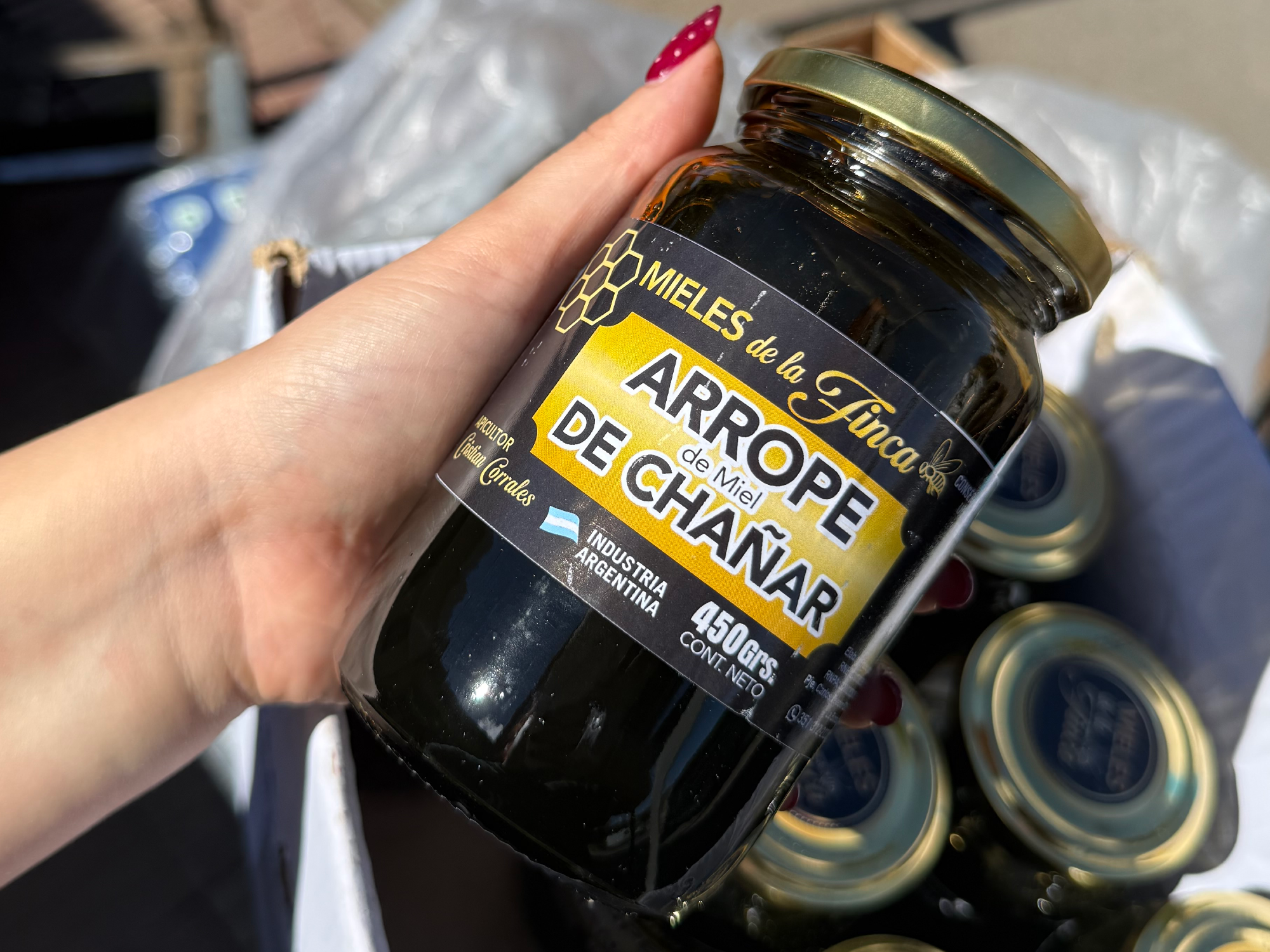 Arrope de chañar