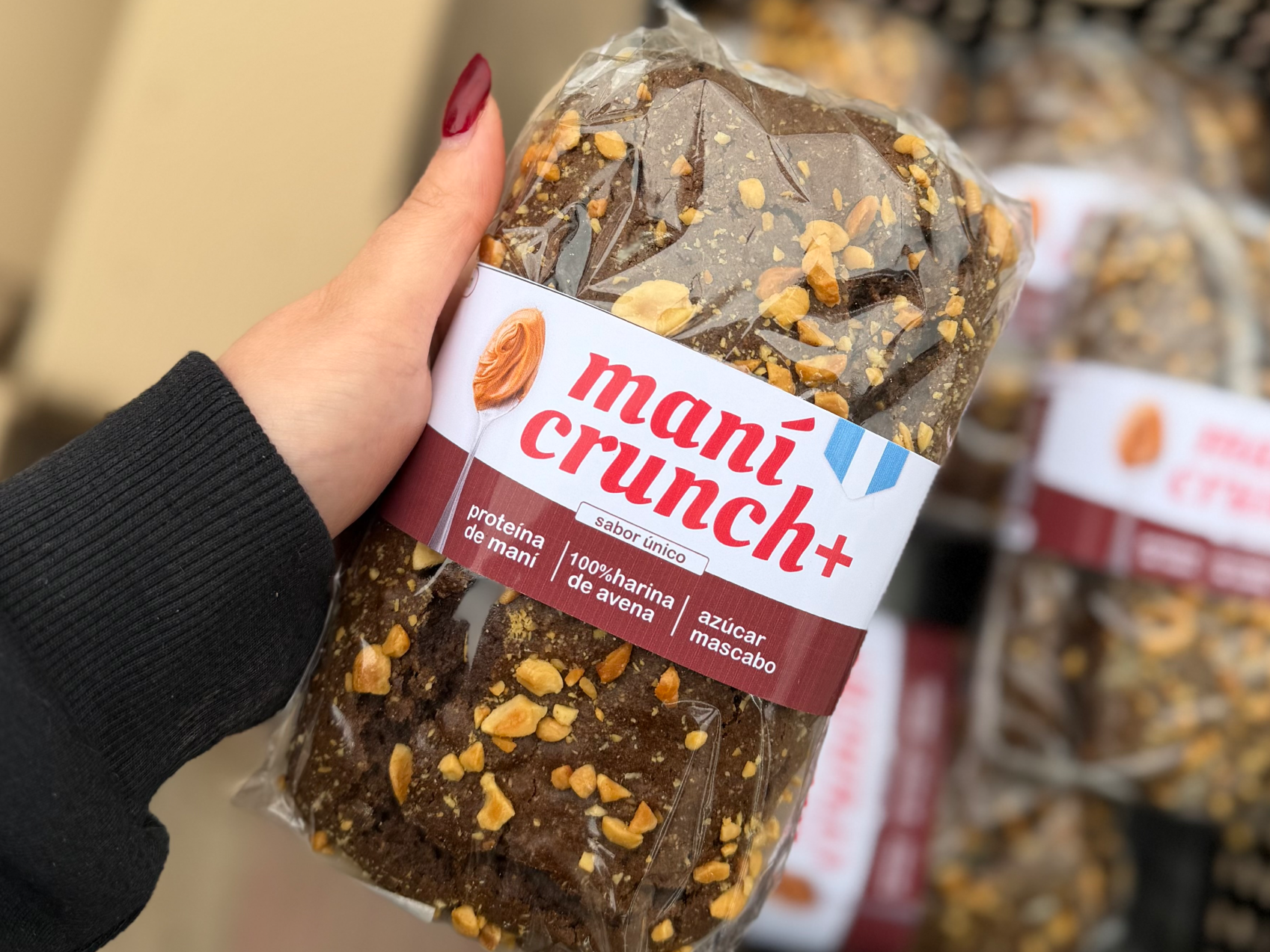 Budin Proteico Mani Crunch
