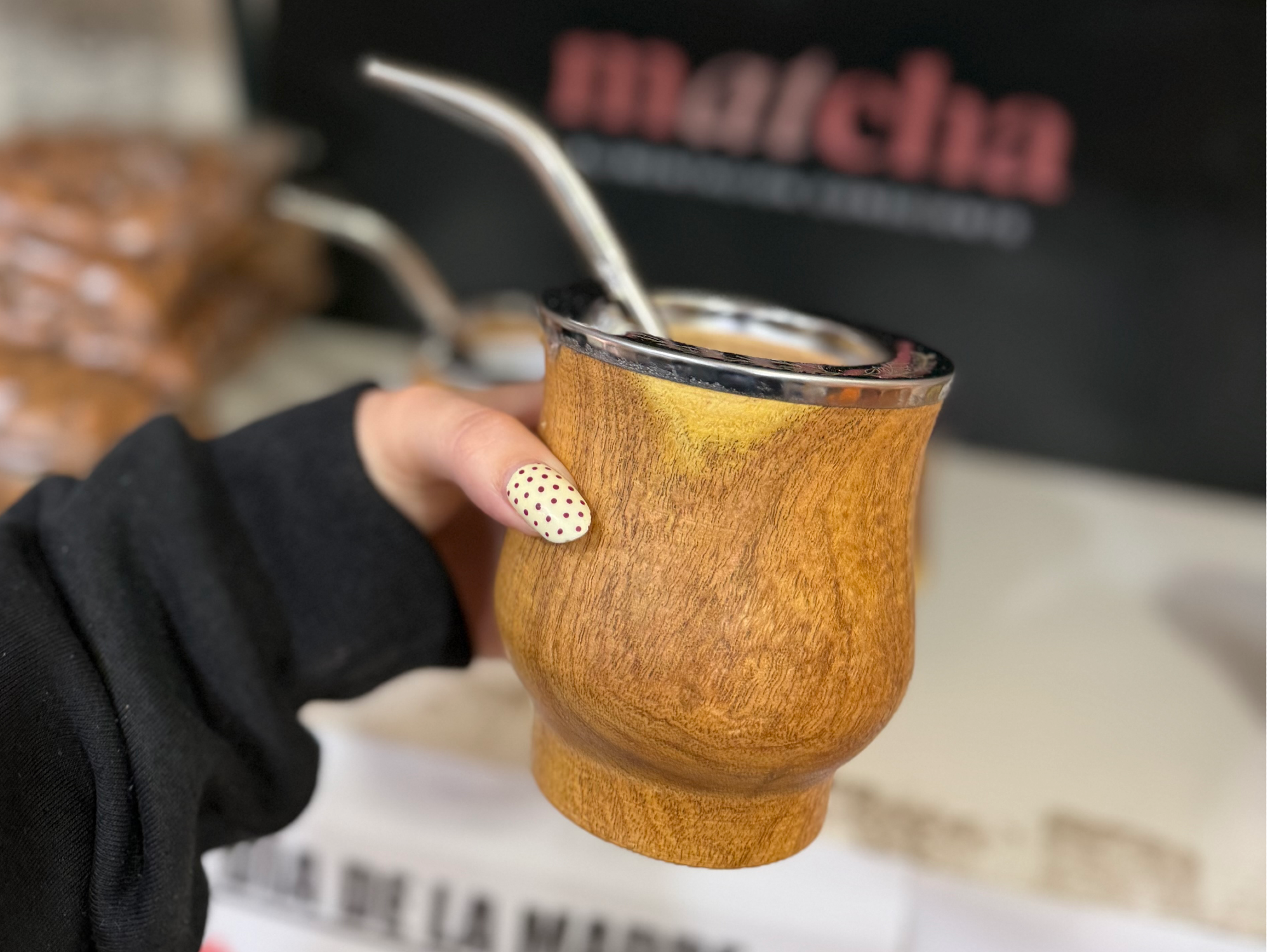 Mate grabado