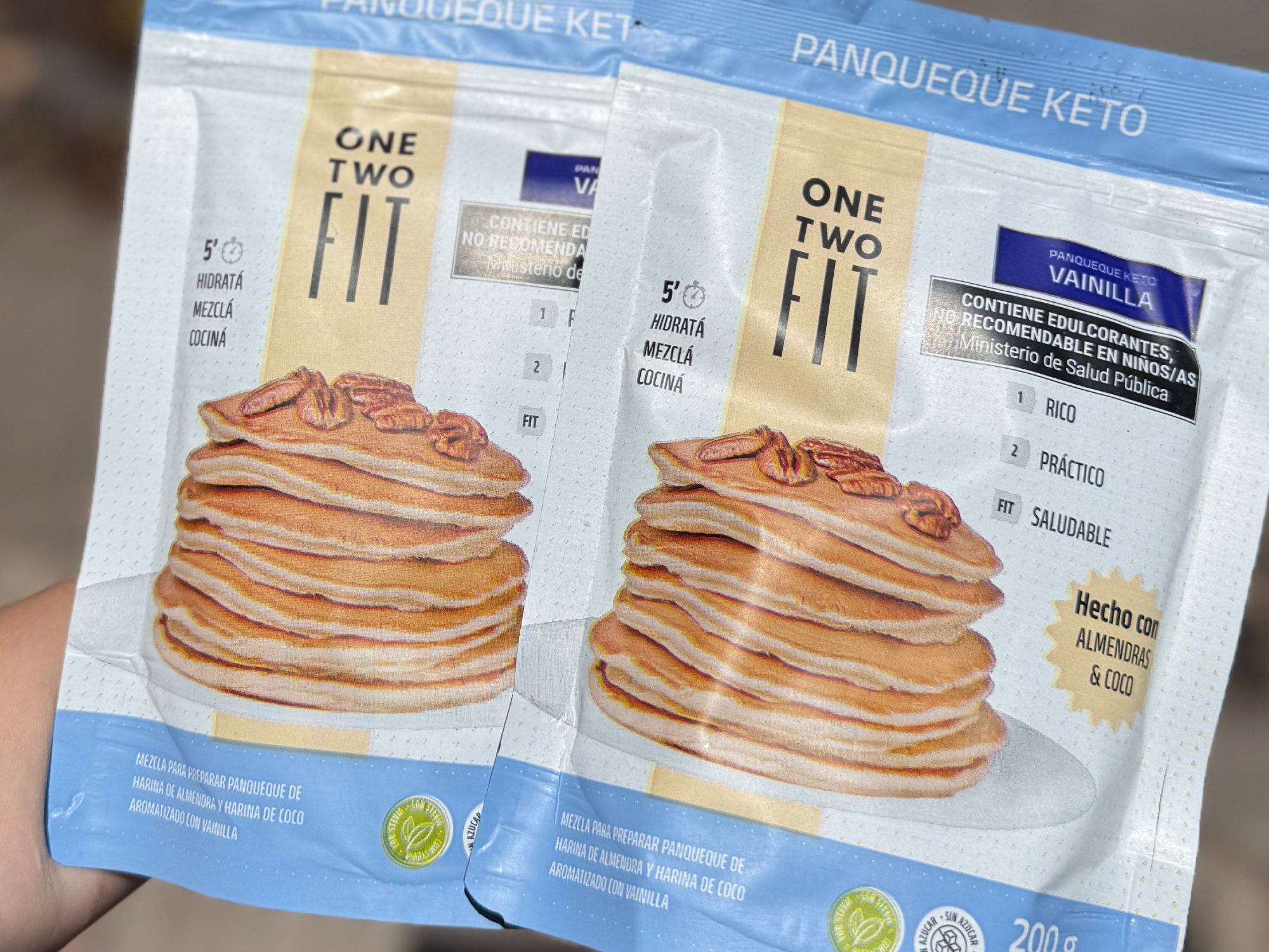 Pancake KETO sabor vainilla