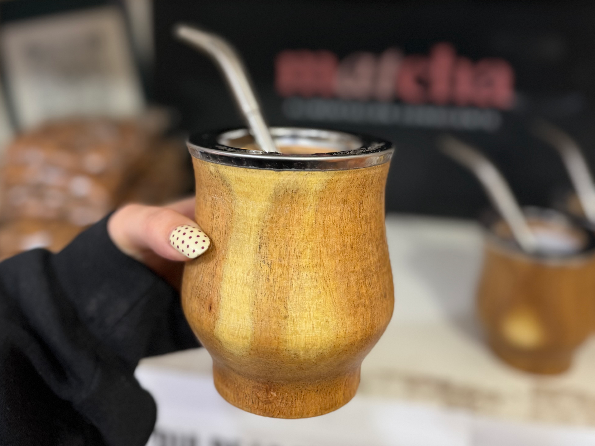 Mate grabado