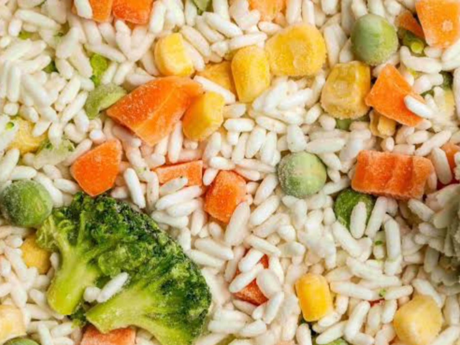 Mix arroz con vegetales 1/2 kilo