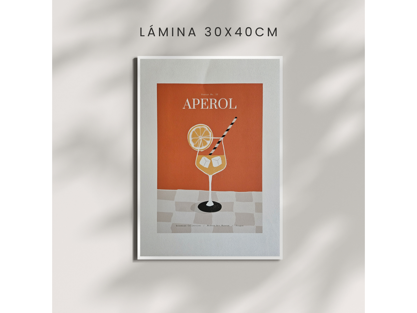 Lámina "Aperol" - 30x40cm