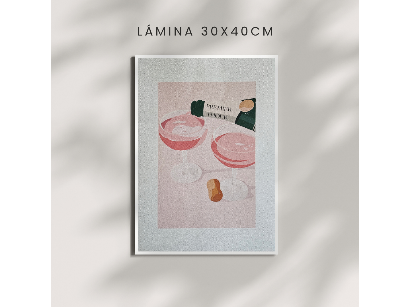 Lámina "Premiere Amour" - 30x40cm