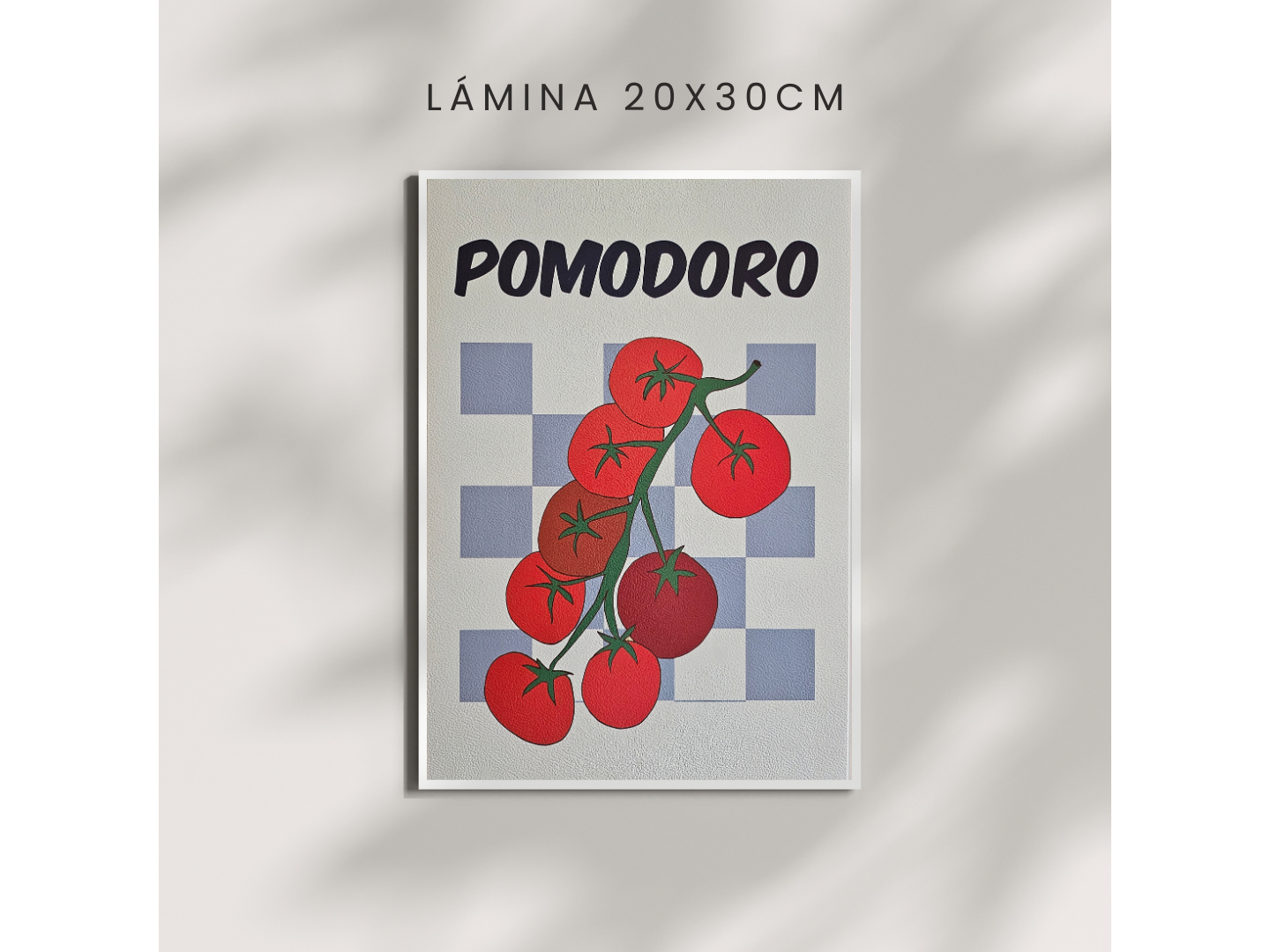 Lámina "Pomodoro" - 20x30cm