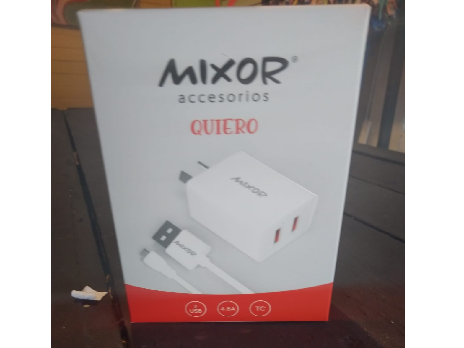 Cargador quiero  mixor