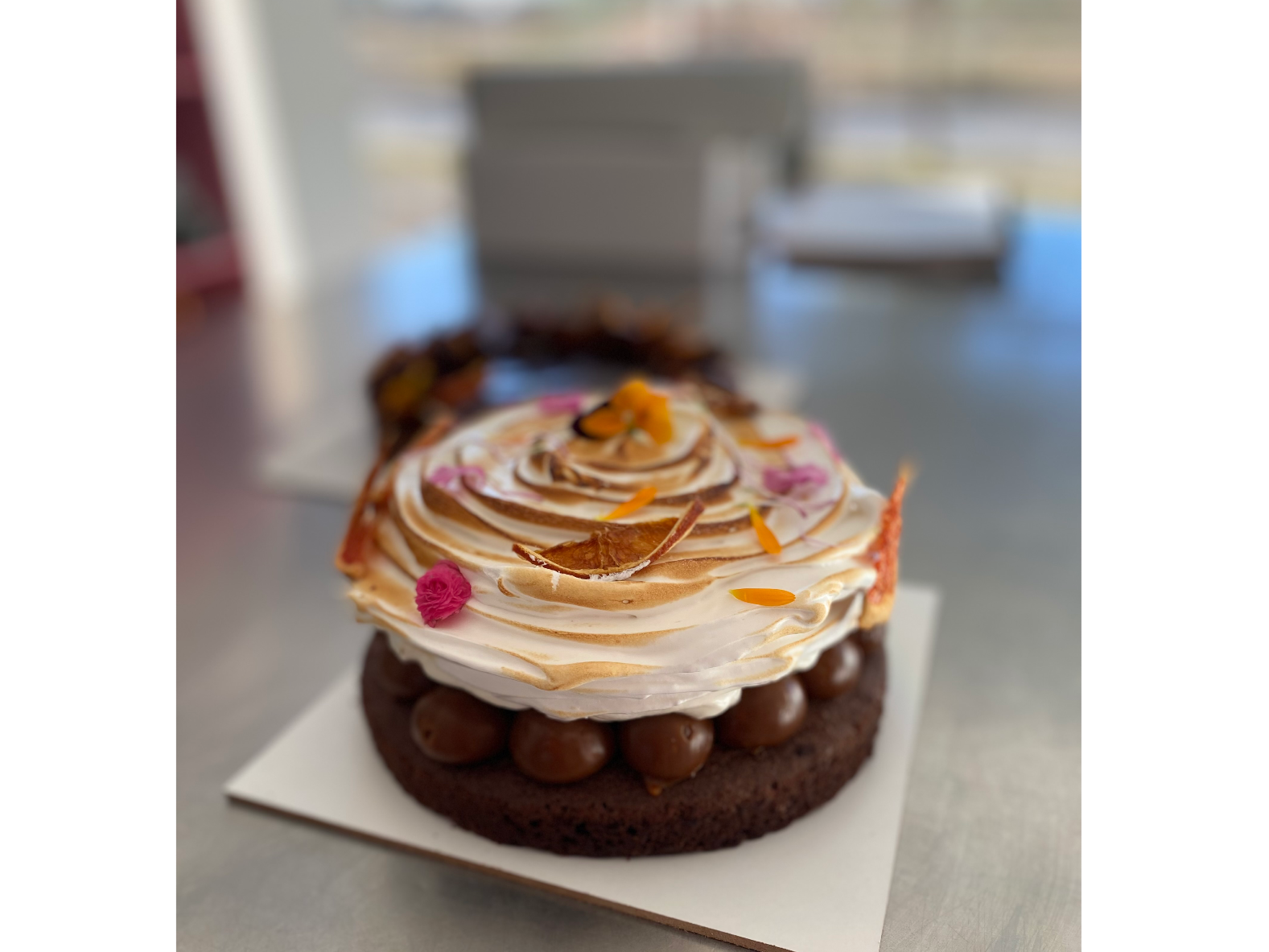 Torta brownie clásica