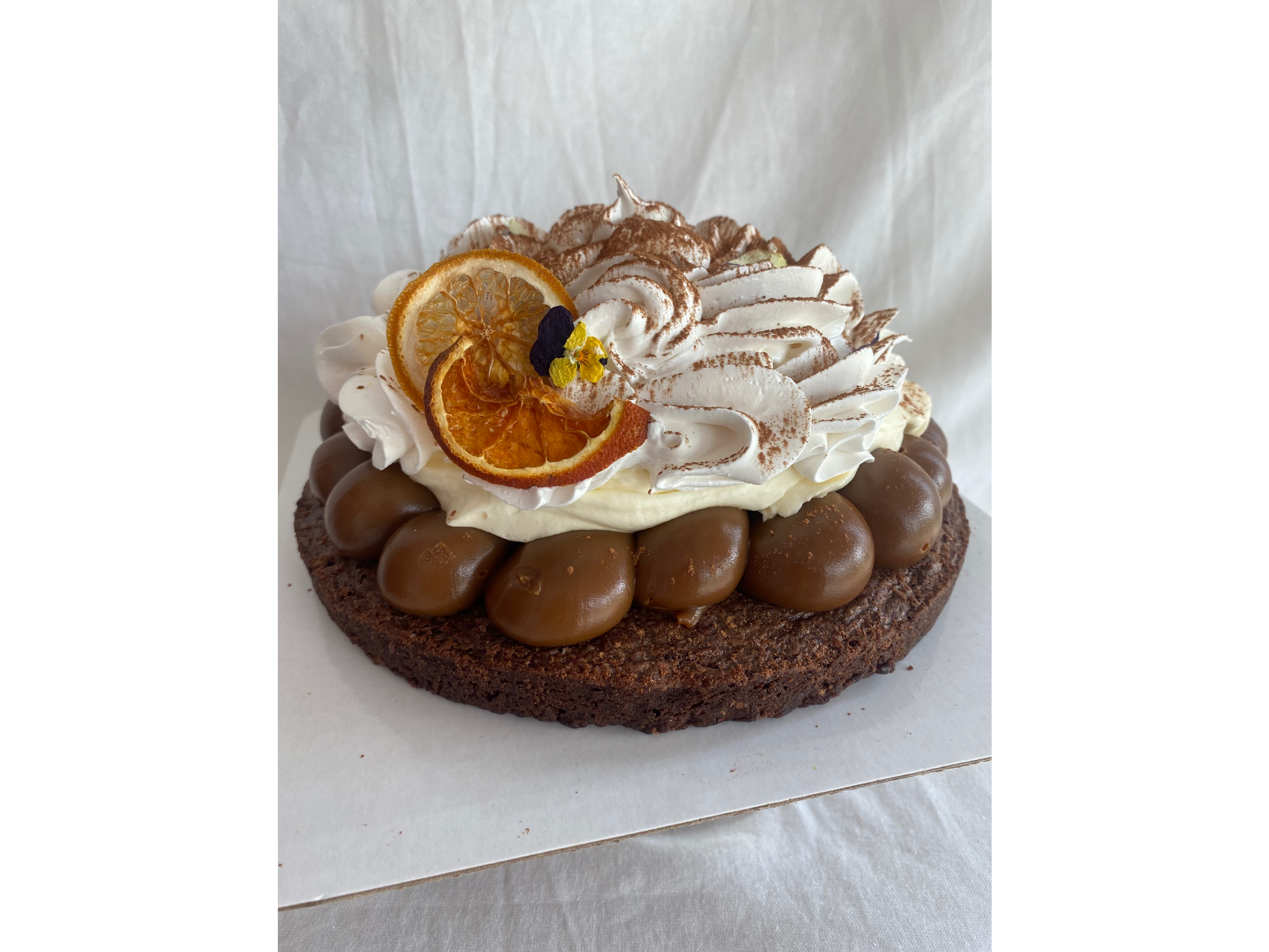 Torta brownie clásica