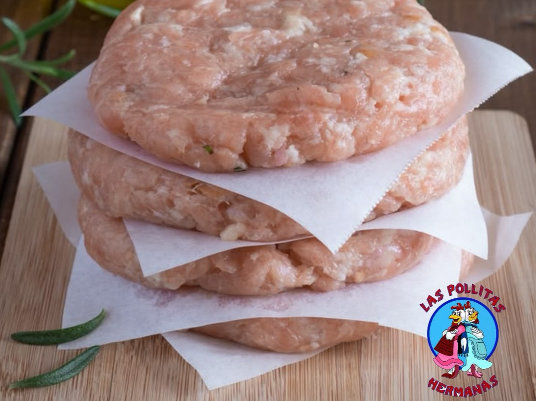 HAMBURGUESAS DE POLLO