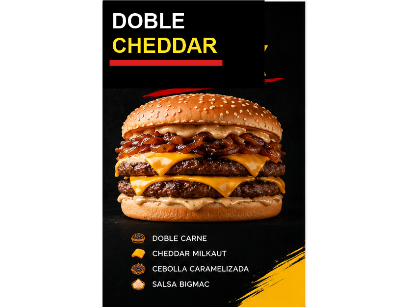 Doble Cheddar
