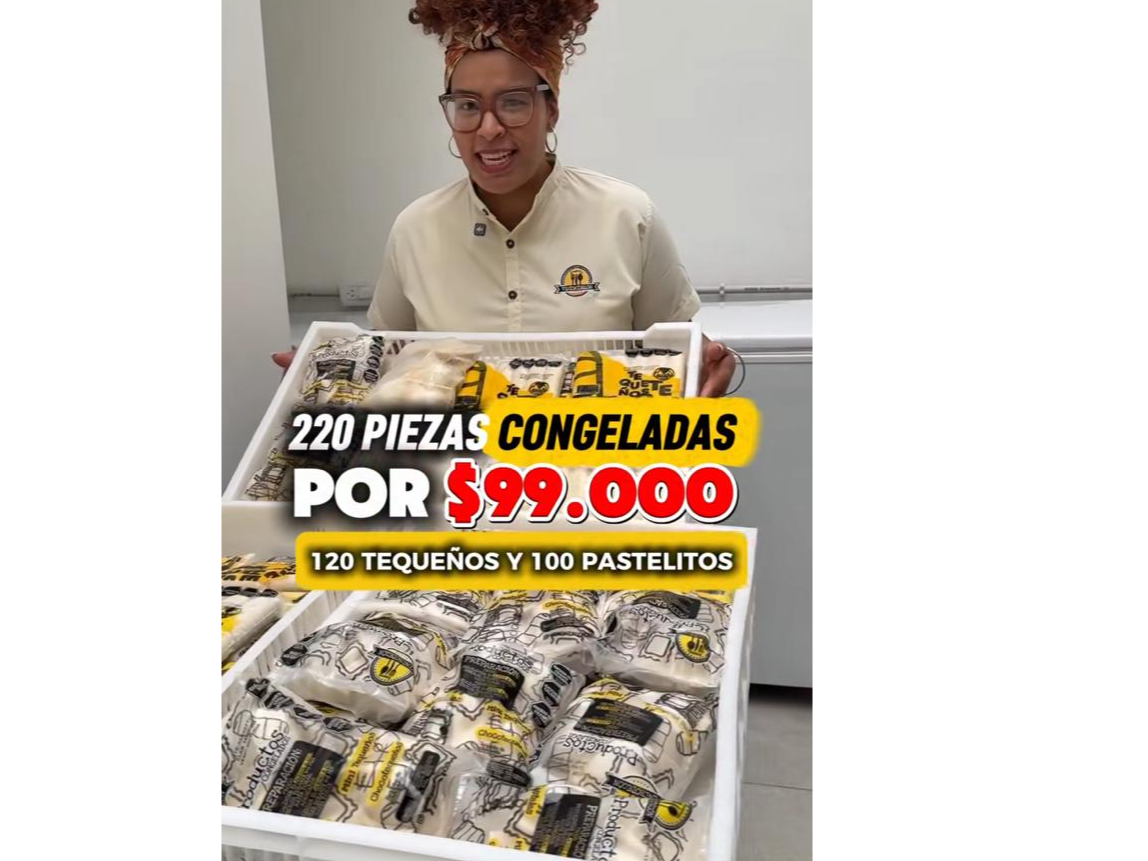 220 Piezas Congeladas