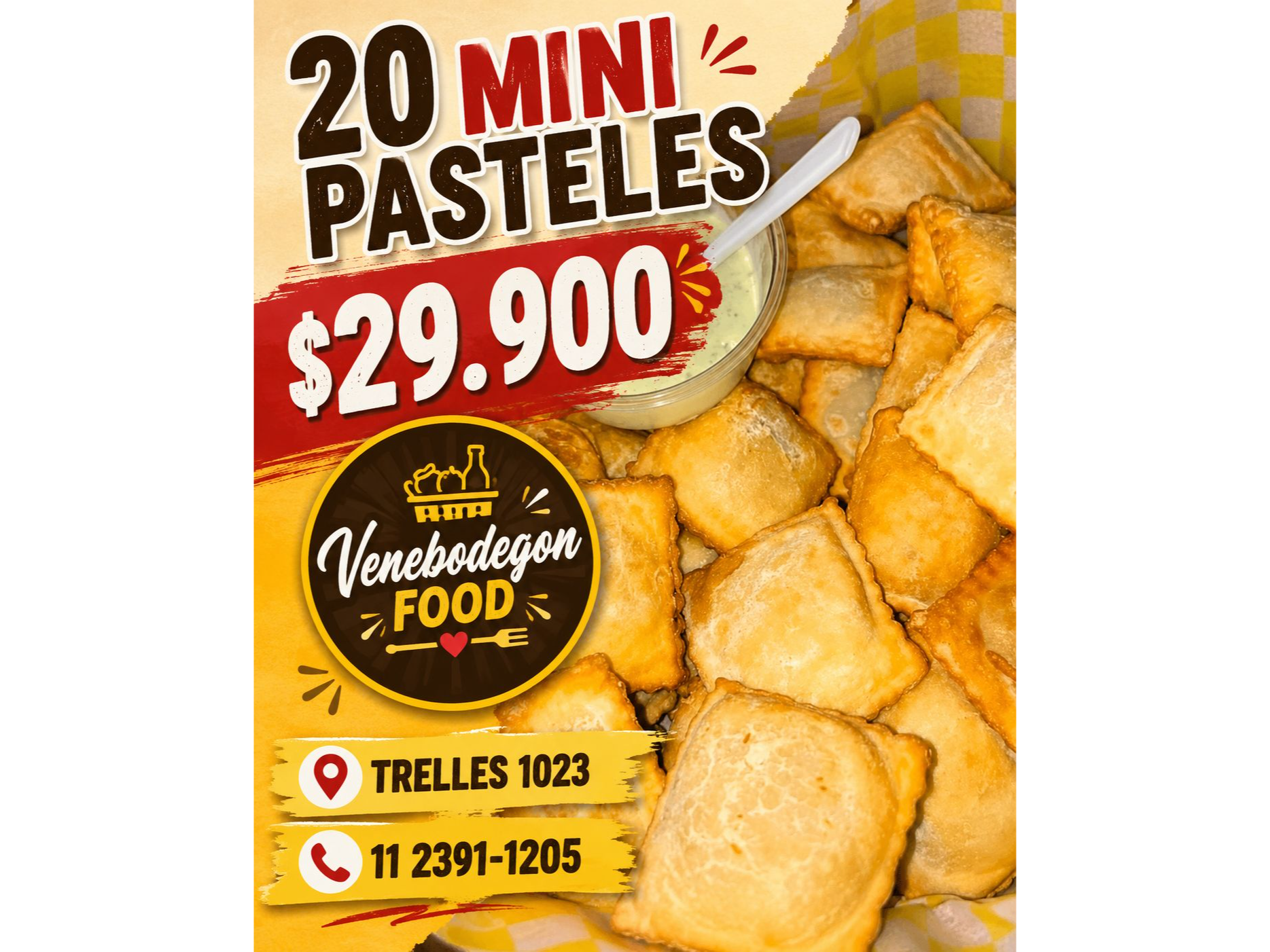 Pastelitos x20