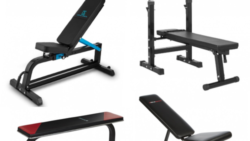 BANCOS Y MINI GIMNASIOS