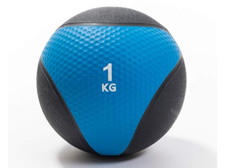 PELOTA MEDICINE GOMA C/ PIQUE 1 KG