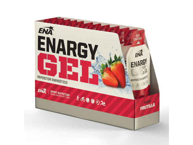 ENARGY GEL FRUTILLA - CAJA X 12