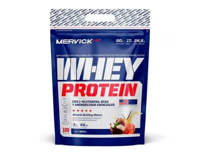 WHEY PROTEIN 3 KG MERVICK - CHOCOLATE