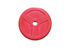 DISCO PLASTICO LISO ROJO 5 KG