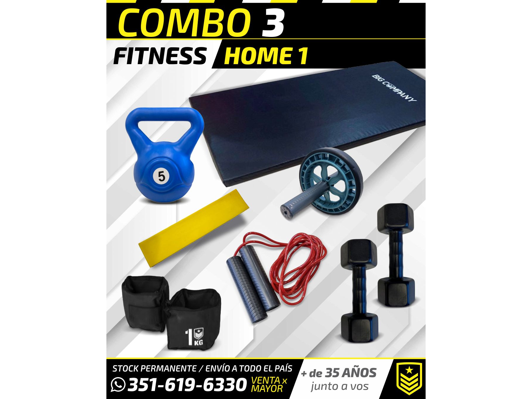 COMBO 3: FITNESS HOME 1