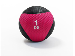 PELOTA MEDICINE GOMA C/ PIQUE 1 KG