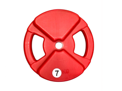 DISCOS BODY PUMP C/ AGARRE 7 KG