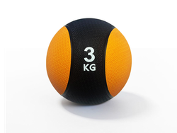 PELOTA MEDICINE GOMA C/ PIQUE 3 KG