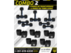 COMBO 2: 5 PARES DE MANCUERNAS + 5 PARES DE TOBILLERAS