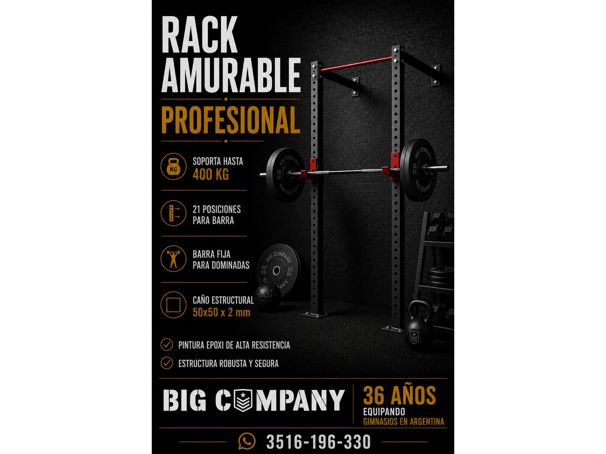 RACK AMURABLE