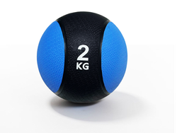 PELOTA MEDICINE GOMA C/ PIQUE 2 KG