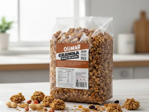 GRANOLA OLIMAR CON DULCE DE LECHE