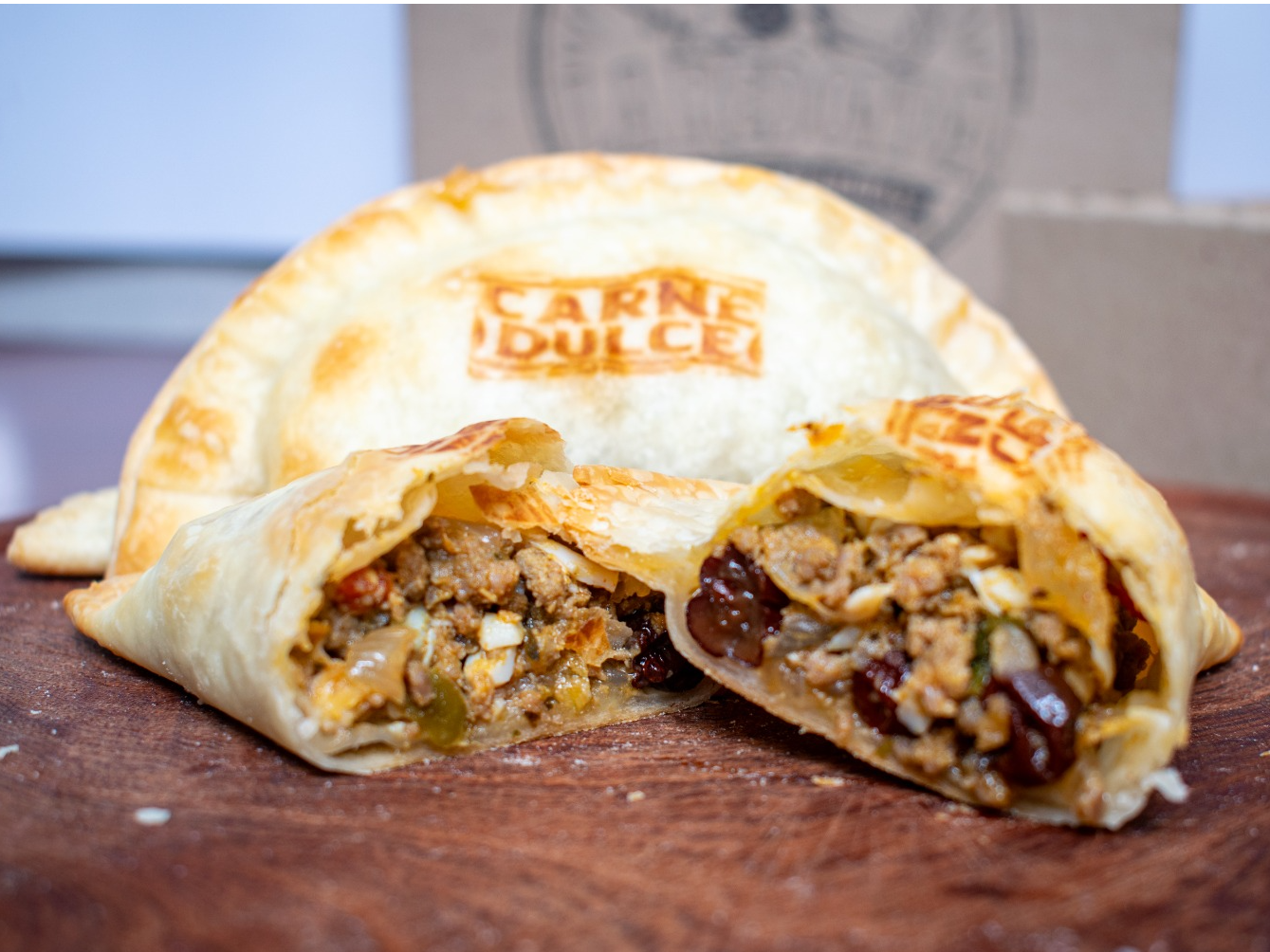 Empanadas de carne dulce de La Redonda