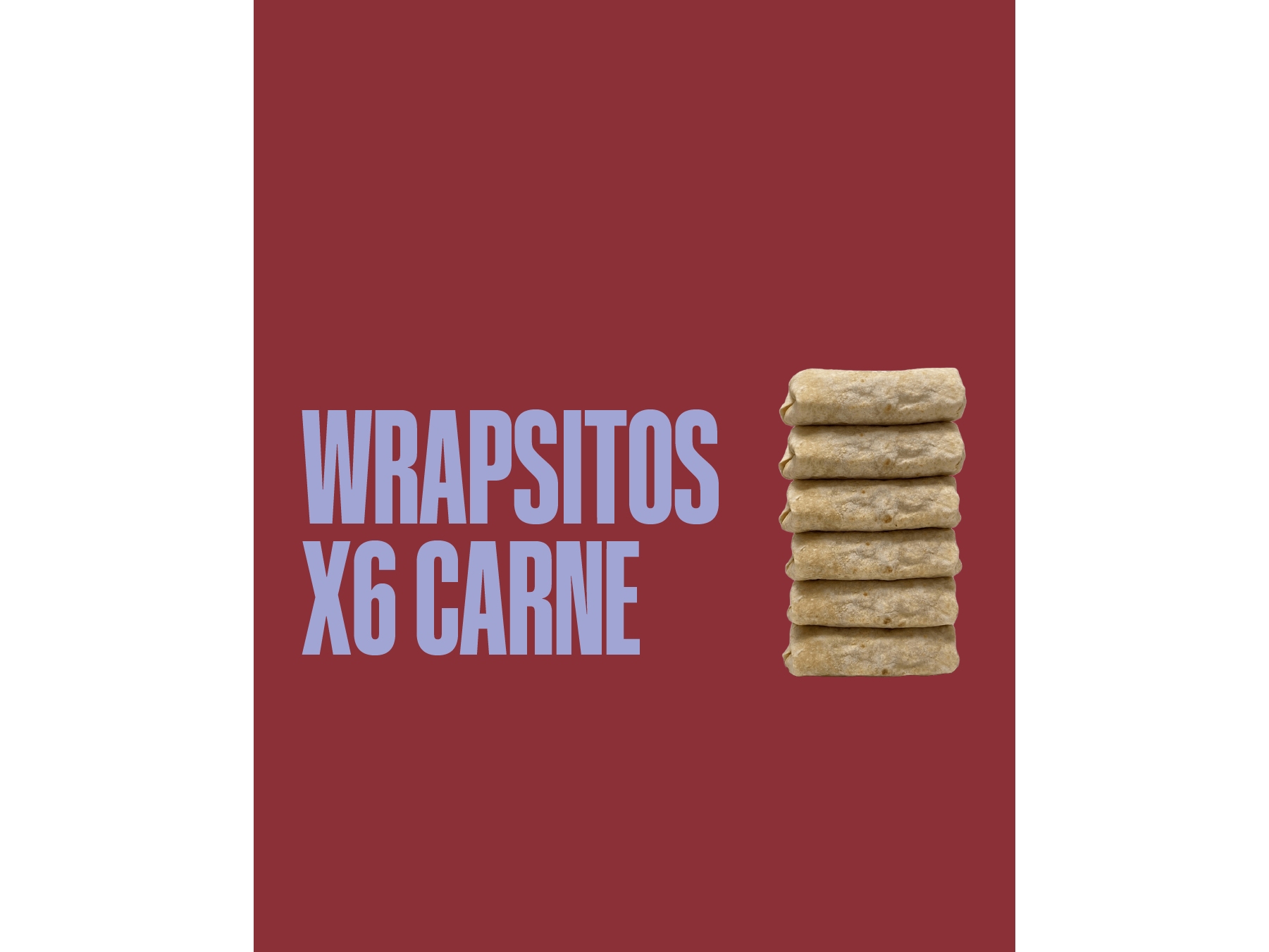 WRAPSITOS DE CARNE X 6