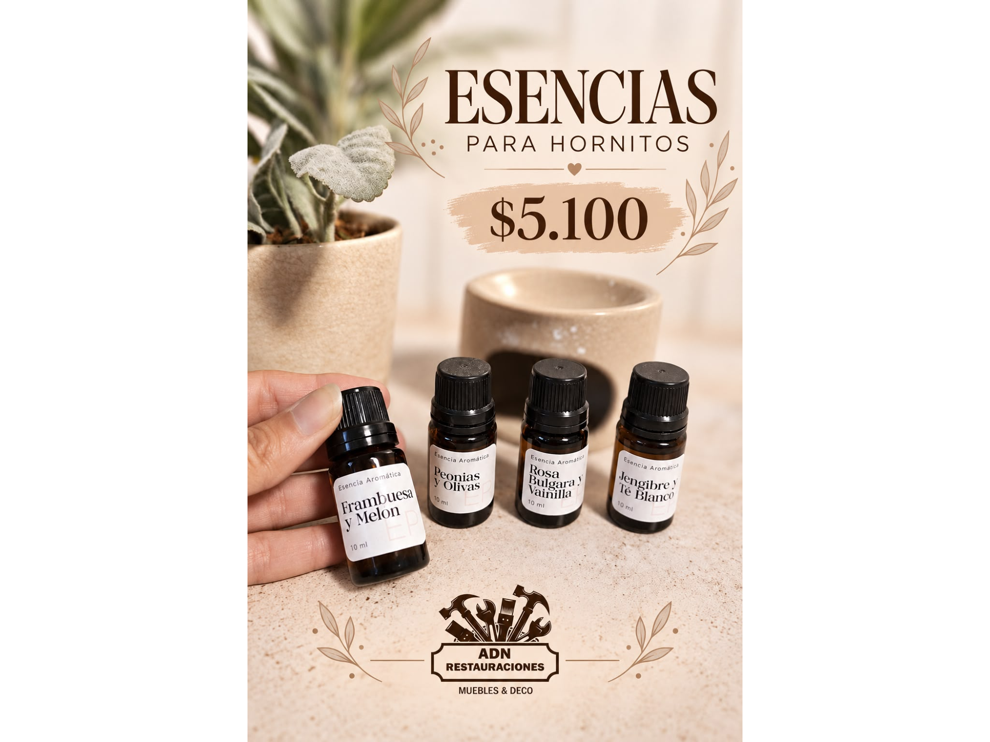 ESENCIA PARA HORNITOS