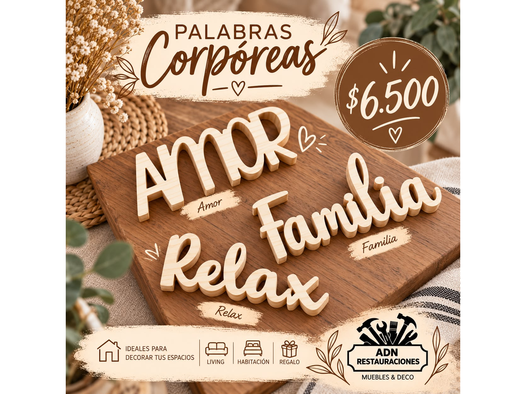 PALABRA CORPOREAS ("AMOR", "FAMILIA")