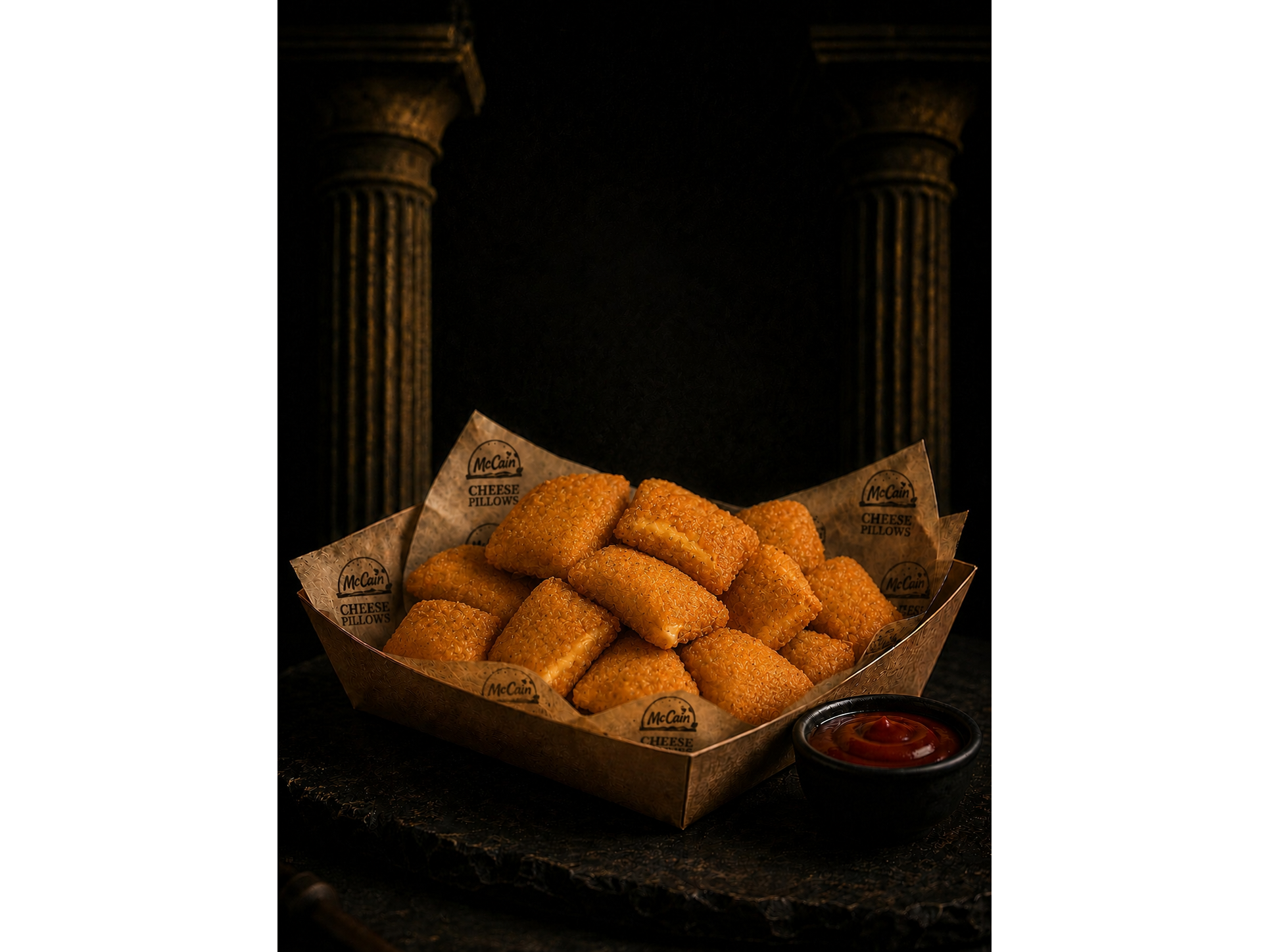 PORCIÓN DE CHEESE PILLOWS MCCAIN