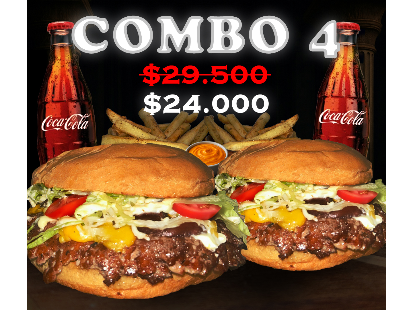 COMBO 4 (+2 COQUITAS DE VIDRIO)