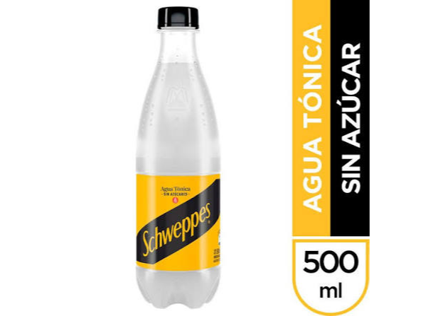 Schweppes Agua Tonica 500cc
