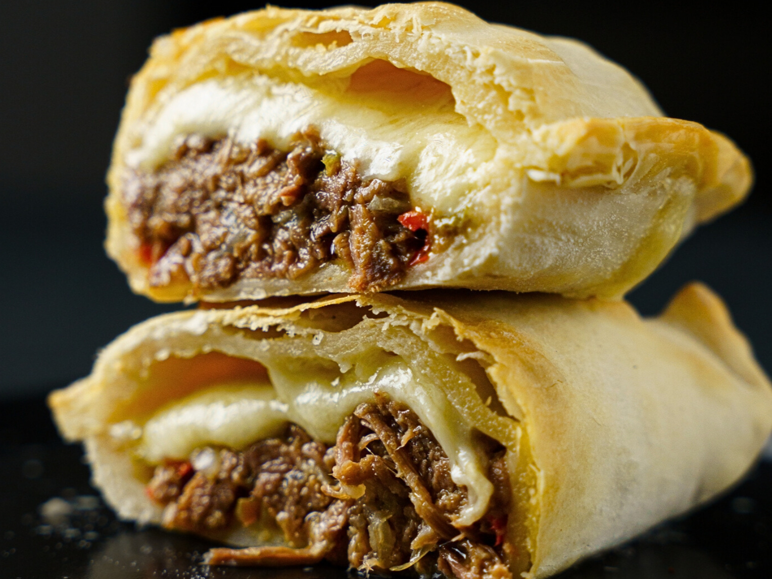 Empanada de Vacío y Provolone