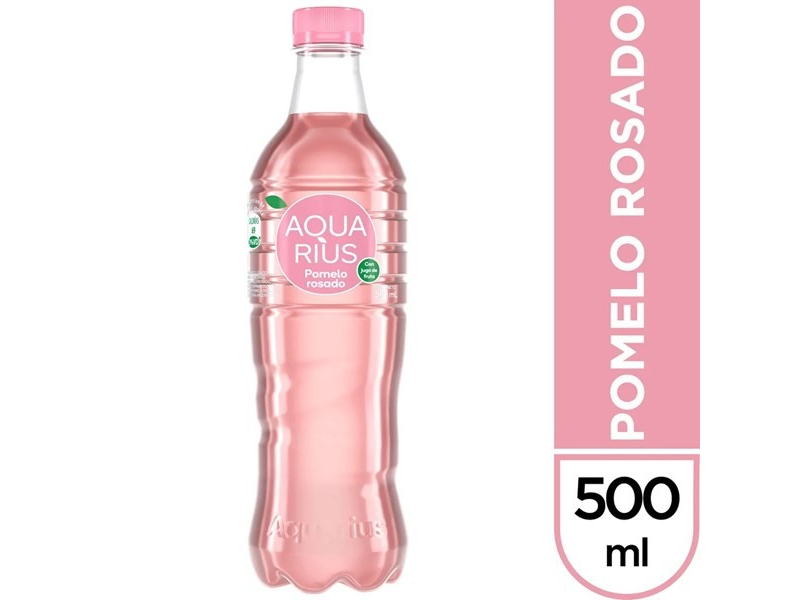 Aquarius Pomelo Rosado 500cc