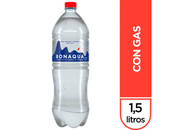 Bonaqua Con Gas 1,5L
