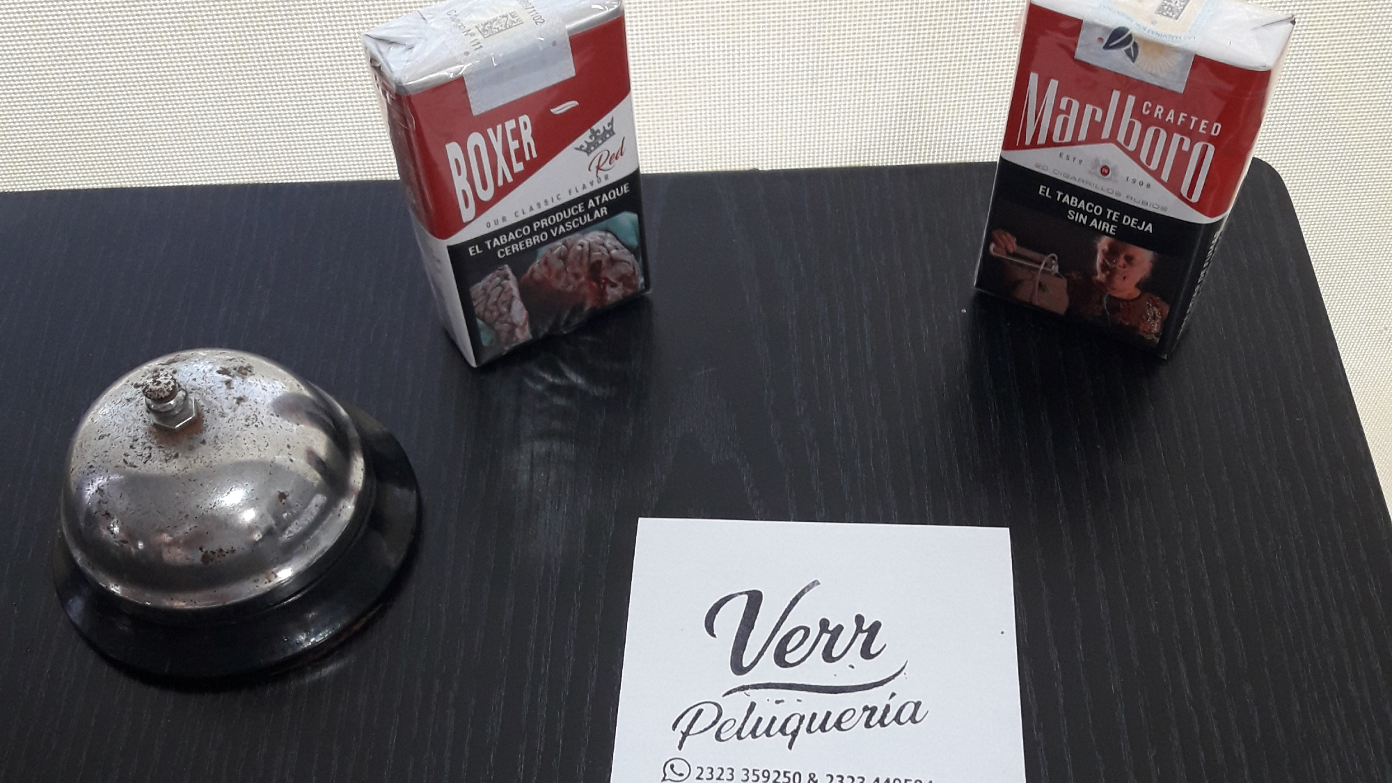CIGARRILLOS- solo en Verr peluquería , servicio exclusivo.