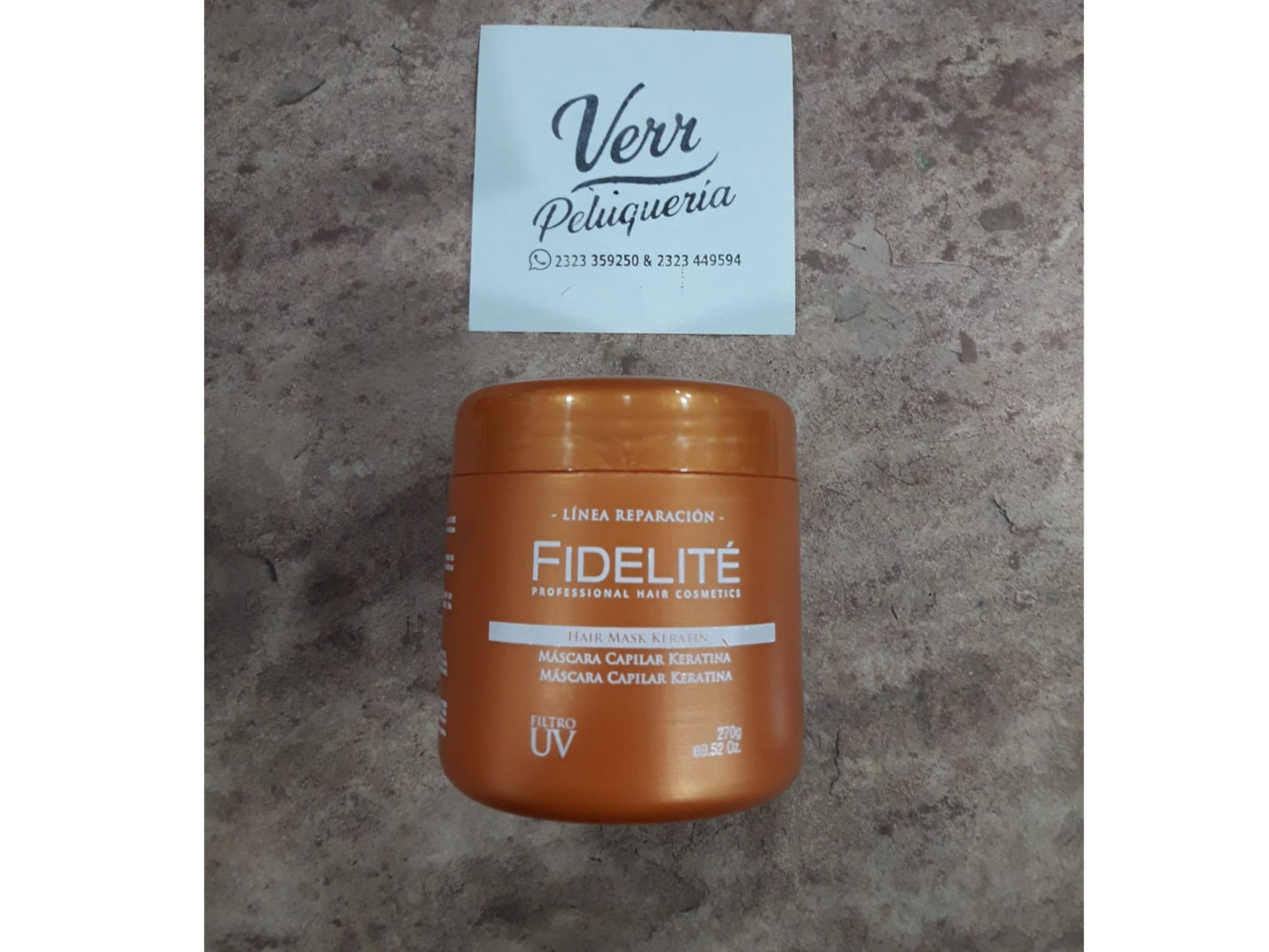 máscara keratina 270gs.