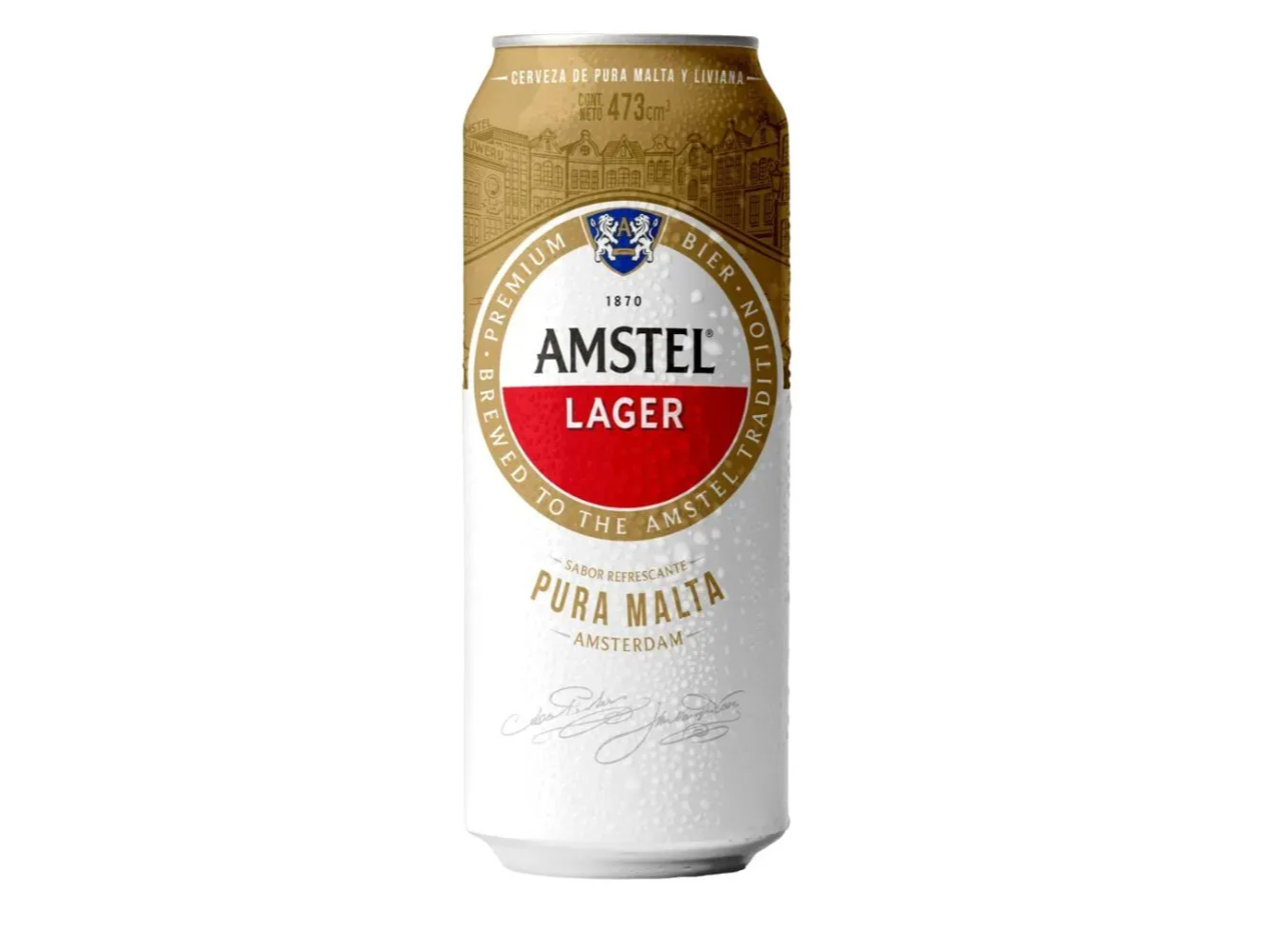 Lata Amstel de LosCortesanos