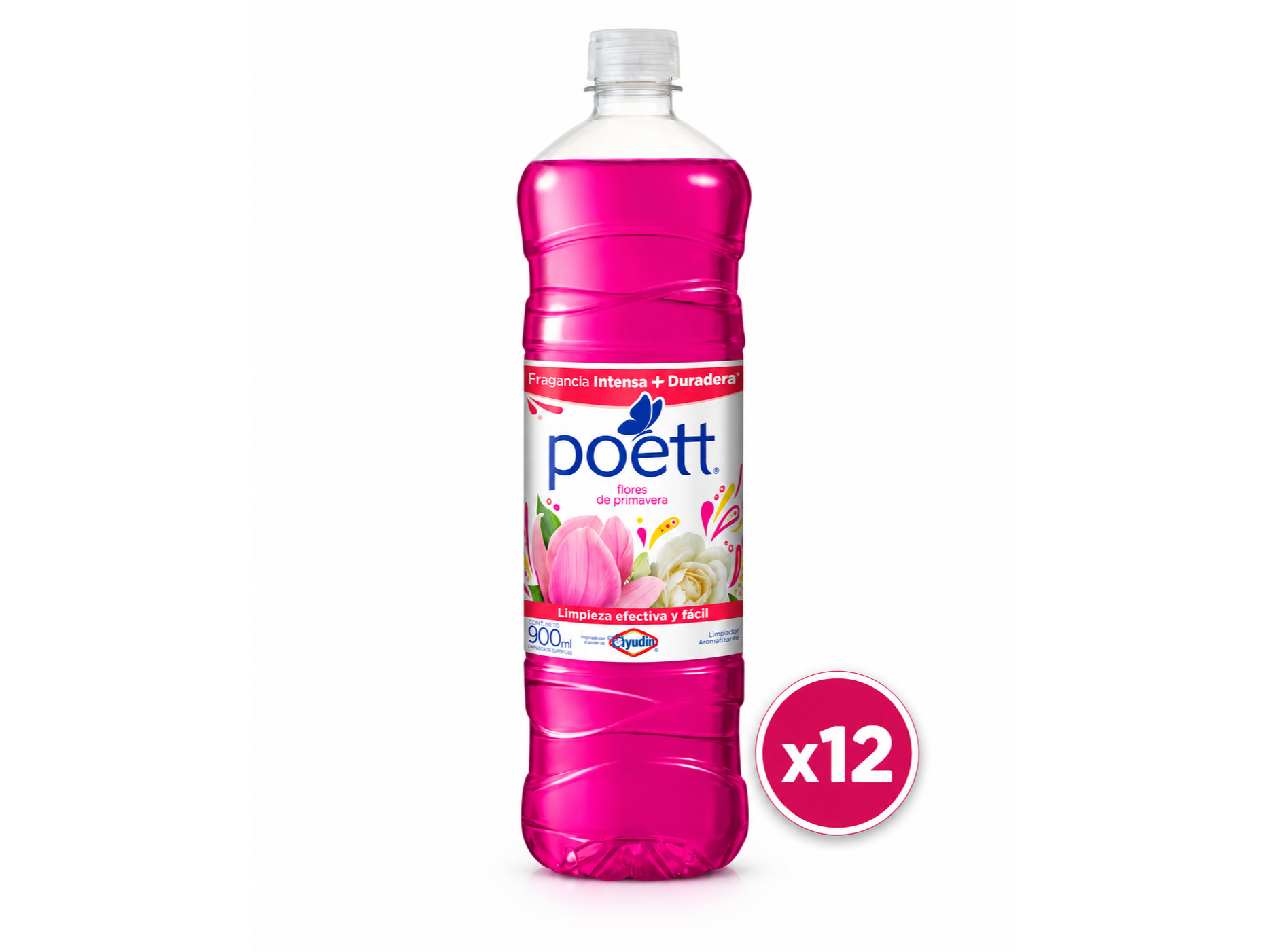Desinfectante Poett 900 ml x12