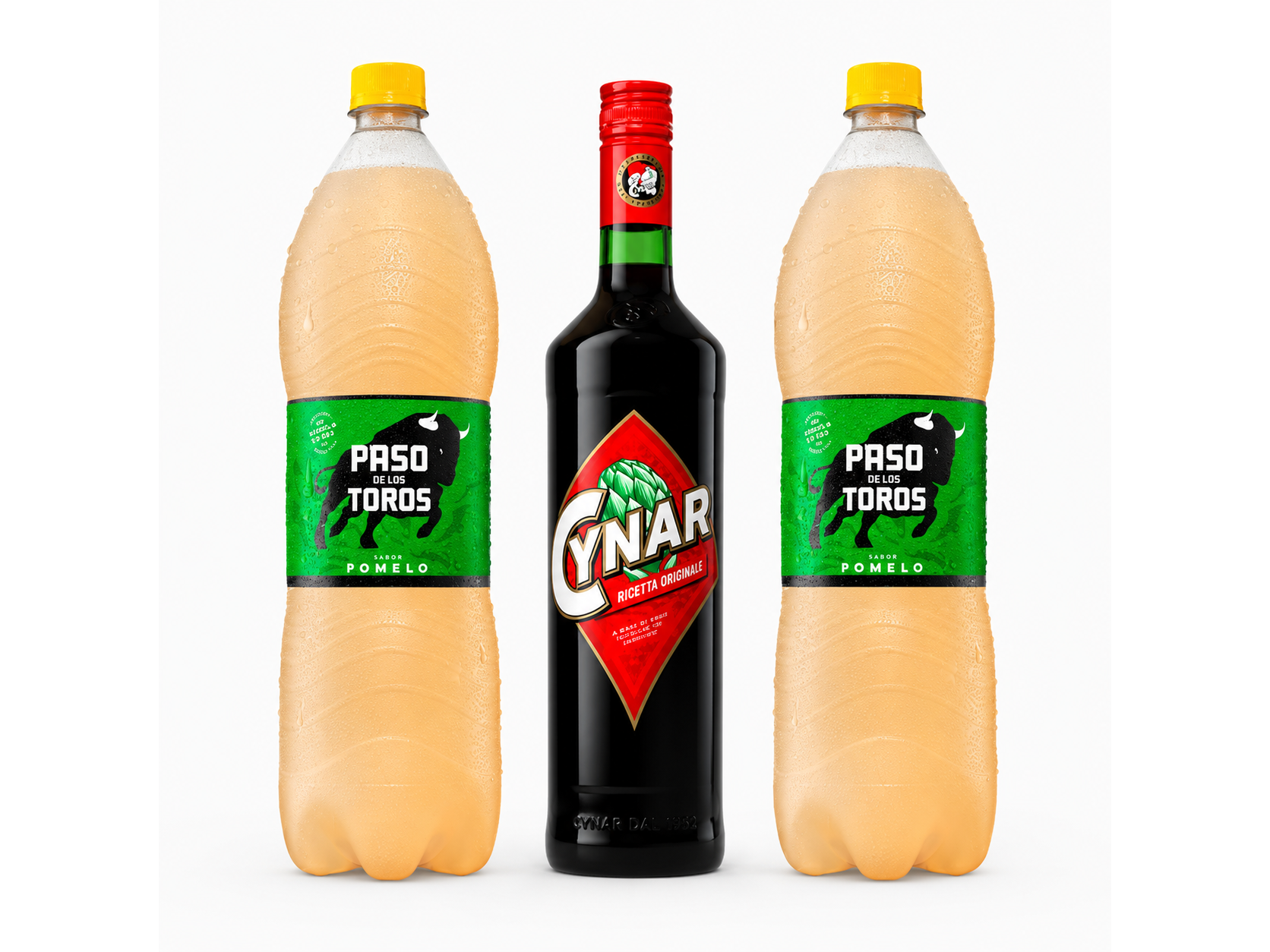 Cynar + 2 Pomelo 1.5LT