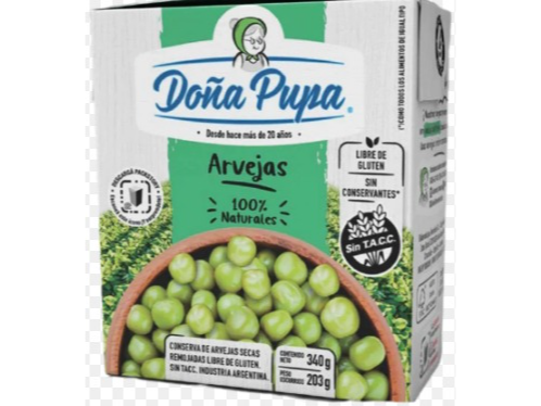 arveja doña pupa 340g