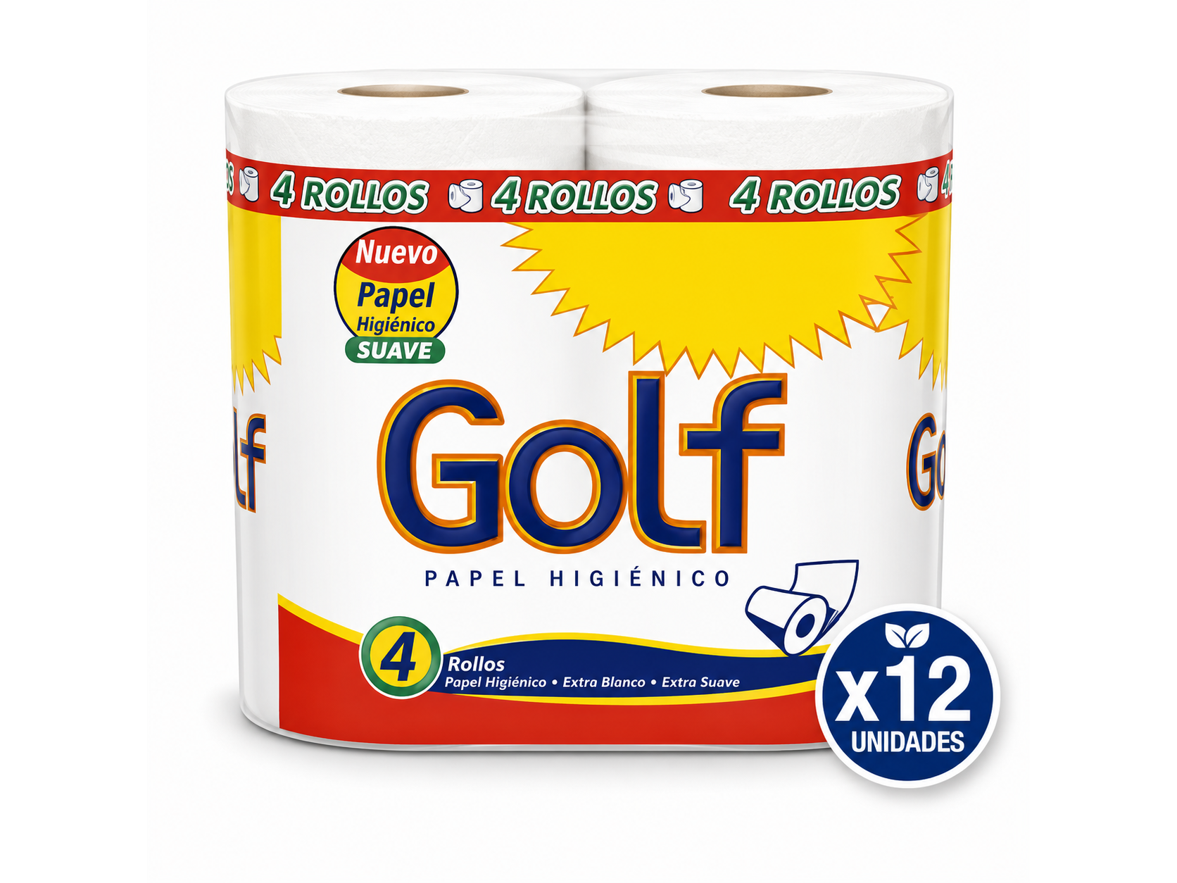 Papel Higiénico Golf x12